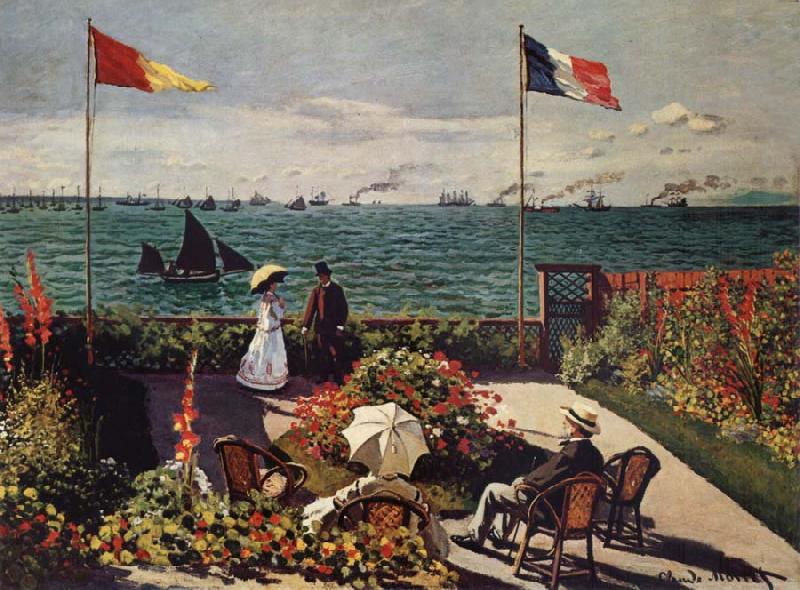 Claude Monet Terrace at Sainte